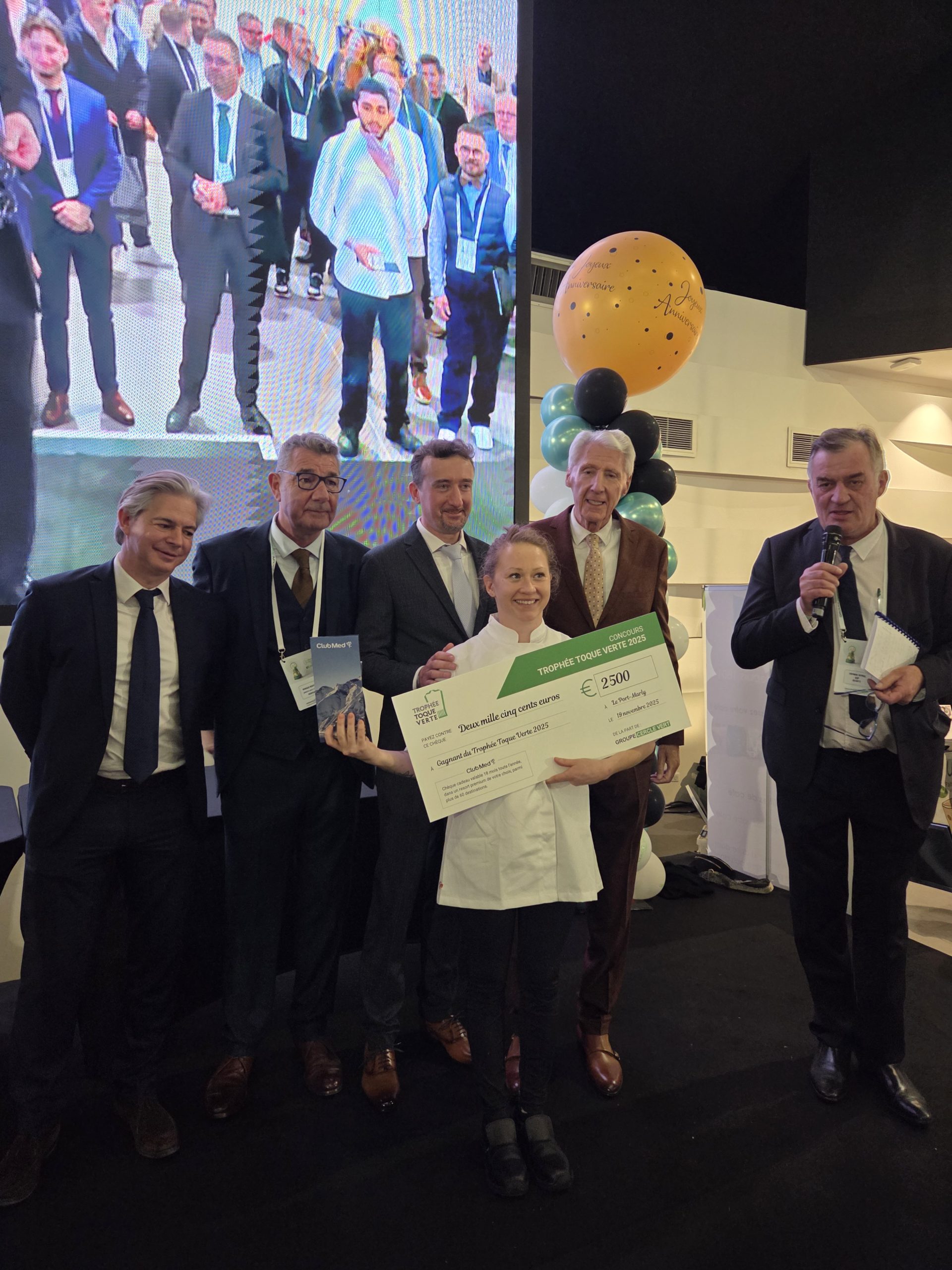 Emilie Bonhomme remporte le Trophée Toque Verte