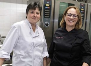 Marie-Hélène Vicente et Herminia Bernet : L’envie de faire bon et plaisir aux convives