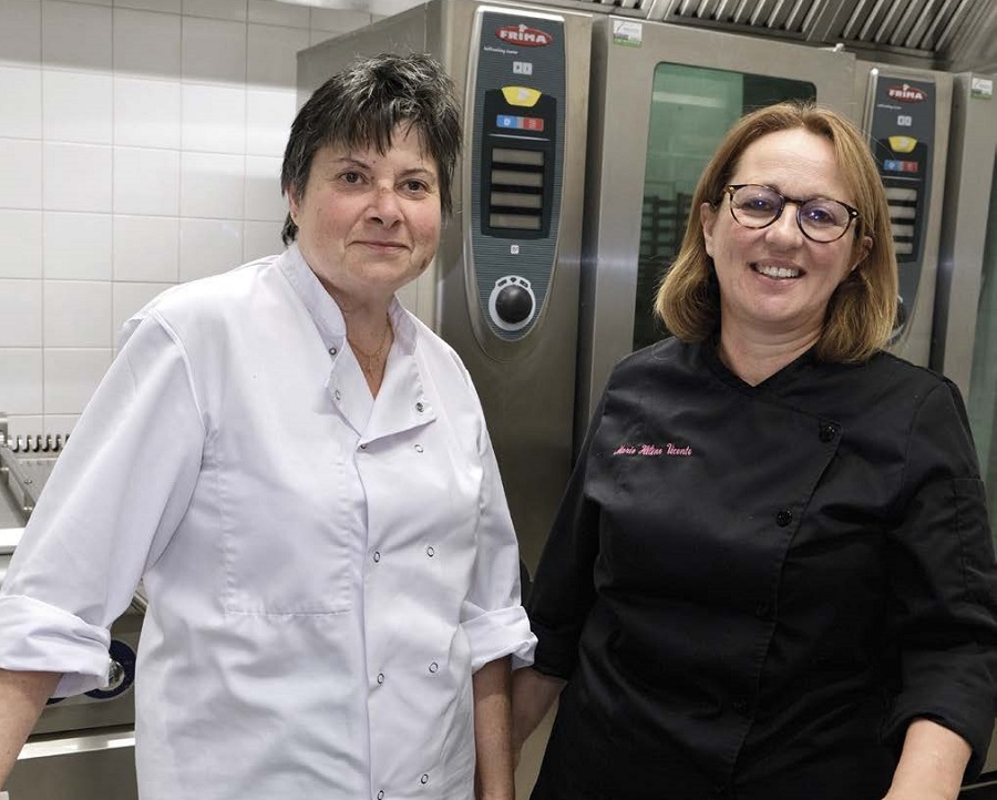 Marie-Hélène Vicente et Herminia Bernet : L’envie de faire bon et plaisir aux convives