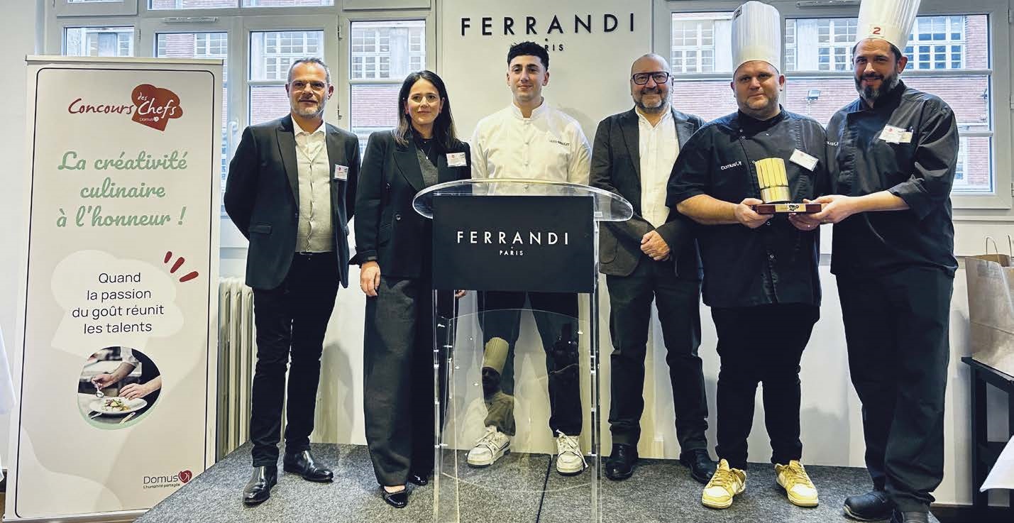 Les chefs DomusVi fêtent 10 ans de créativité à l’École Ferrandi