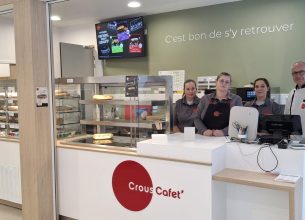 Ouverture d’une cafétéria Crous à Strasbourg