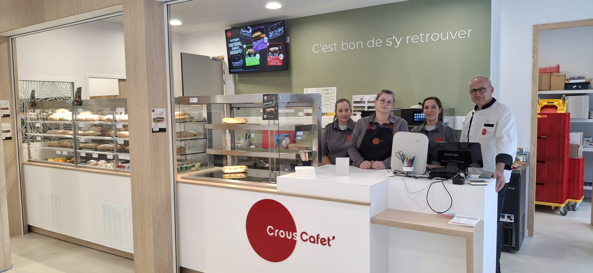 Ouverture d’une cafétéria Crous à Strasbourg