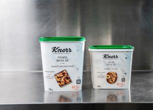 KNORR Professional s’appuie sur deux MOF pour ses fonds et jus