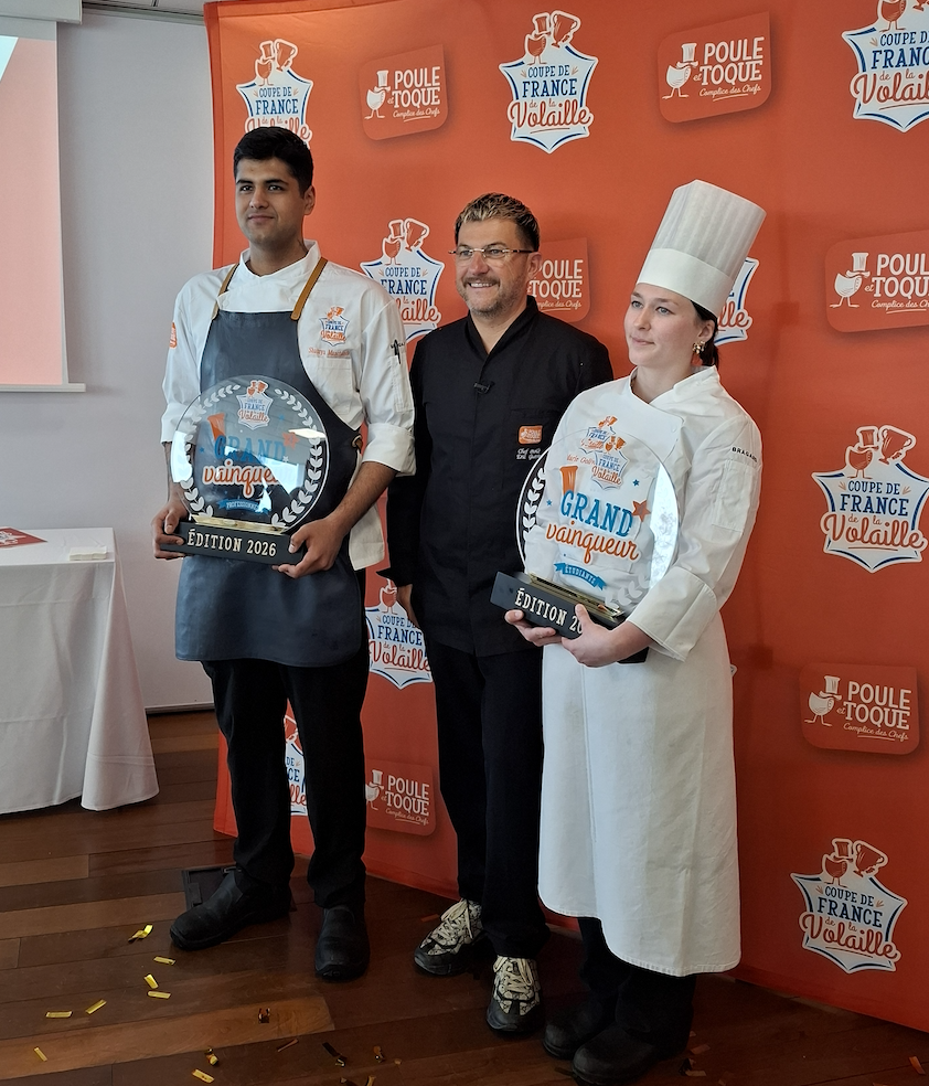 Shaurya Manchanda & Marie Golivet remportent la 6ème Coupe de France de la Volaille Poule et Toque
