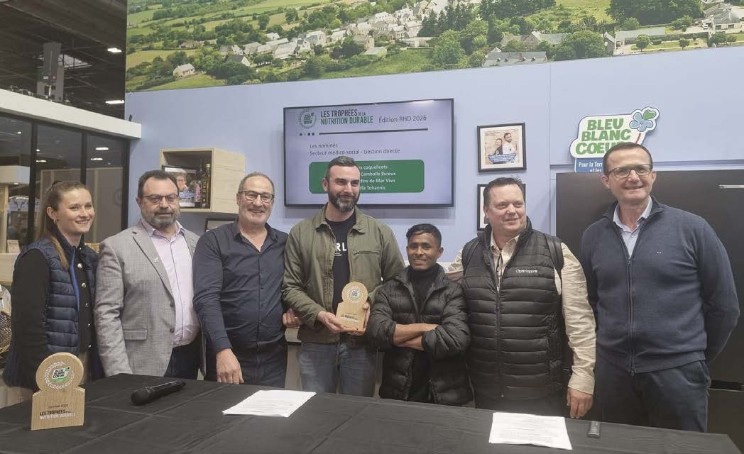 Les structures récompensées par les Trophées de la nutrition durable