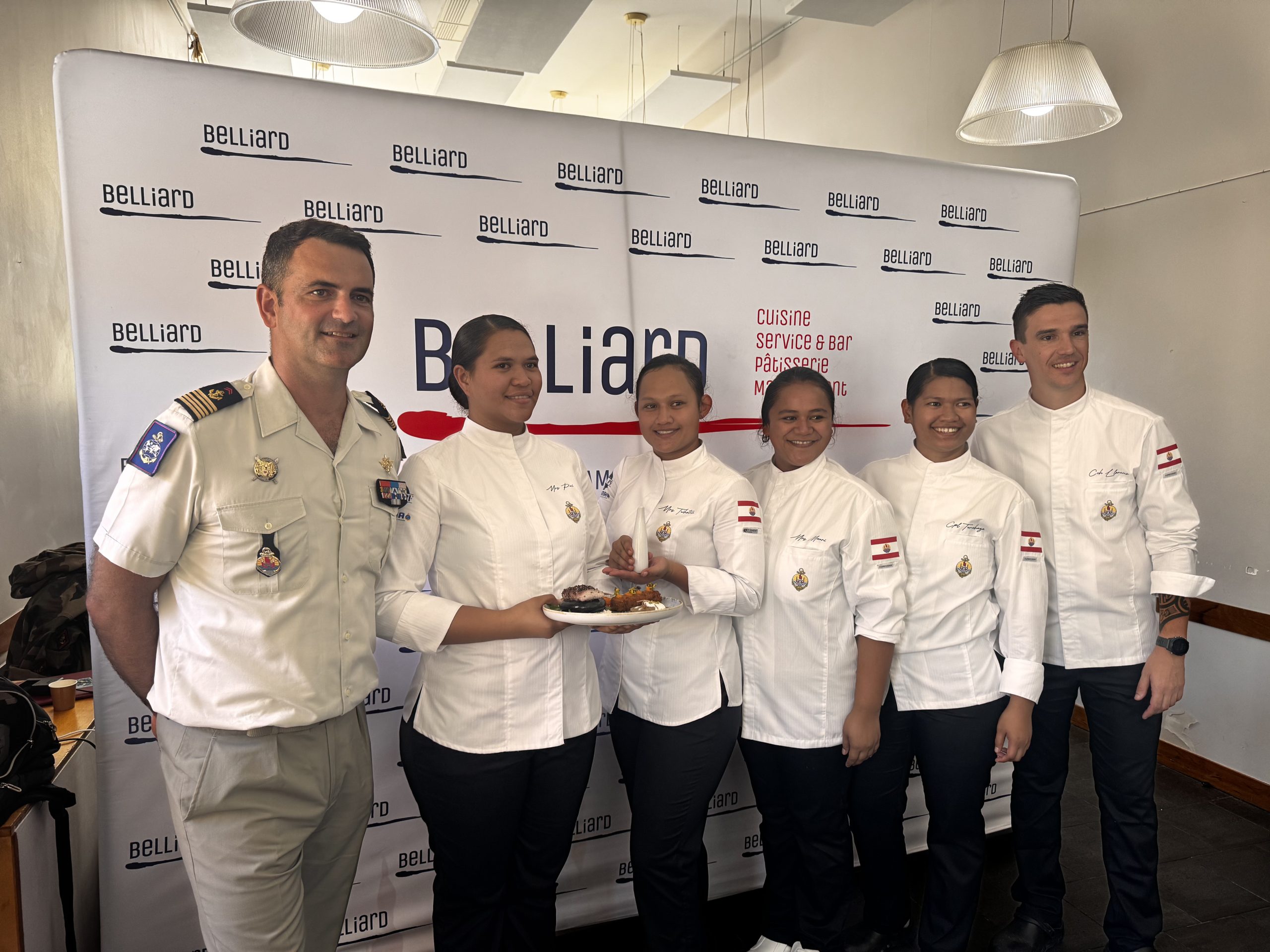 La Polynésie remporte le concours culinaire du service militaire adapté
