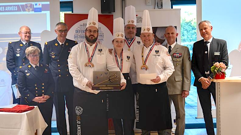 Le Trident d’Or, vitrine du savoir-faire culinaire des armées