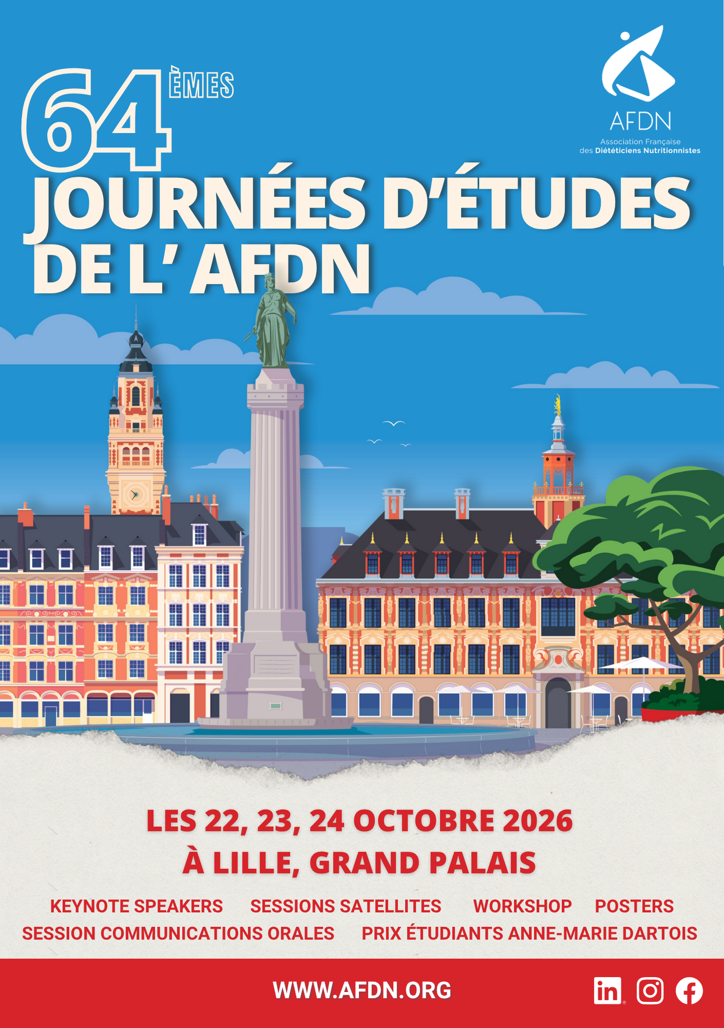 Aux Journées d’études de l’AFDN, la nutrition dans toutes ses dimensions